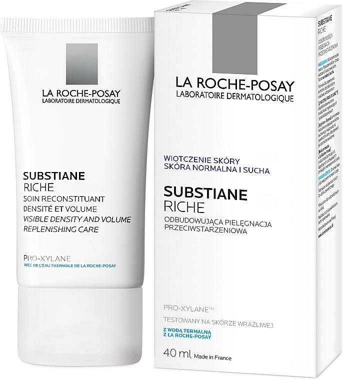 Replenishing Anti-Age Cream for Normal and Dry Skin - La Roche-Posay Substiane Visible Density and Volume Replenishing Care — photo N38