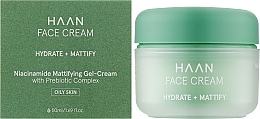 Cream for Oily Skin - HAAN Niacinamide Face Cream Hidrate + Mattify — photo N2