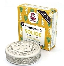 White & Green Clay Solid Shampoo for Normal Hair - Lamazuna Solid Shampoo White Green Clay — photo N1