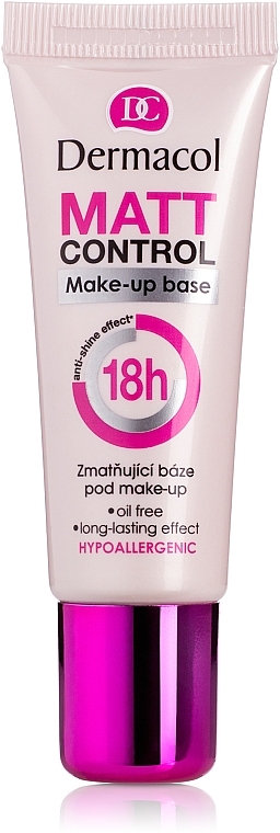 Mattifying Makeup Base - Dermacol Matt Control MakeUp Base 18h — photo N5