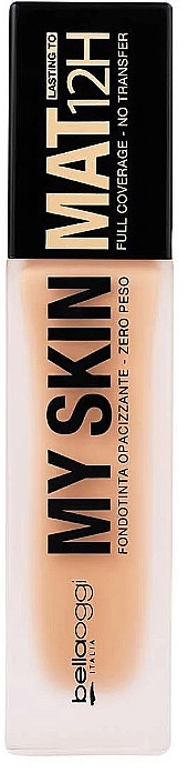 Matte Foundation - Bellaoggi My Skin Mat 12H — photo N1