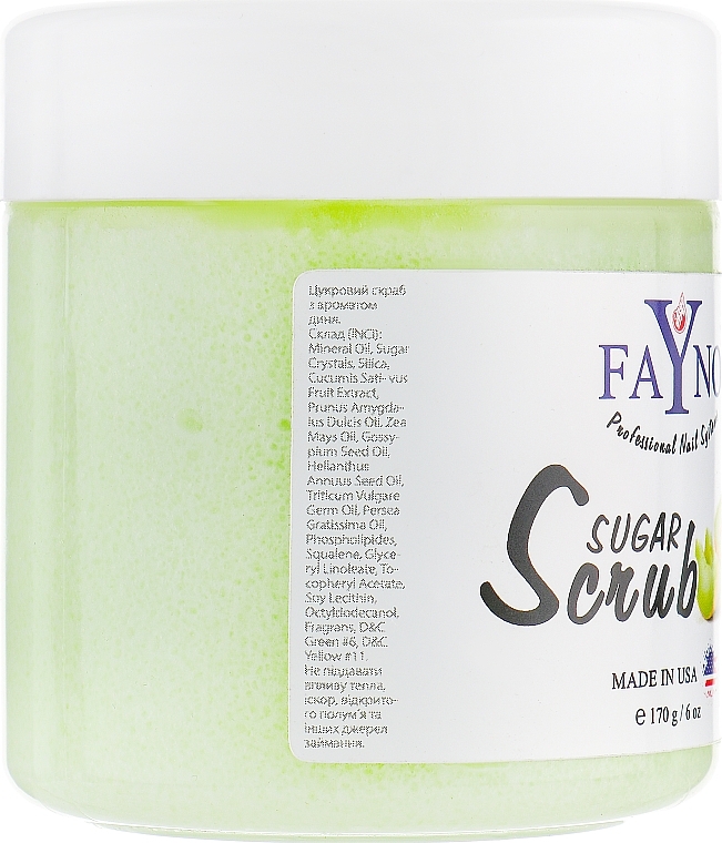 Sugar Melon Scrub - Fayno Sugar Scrub — photo N21