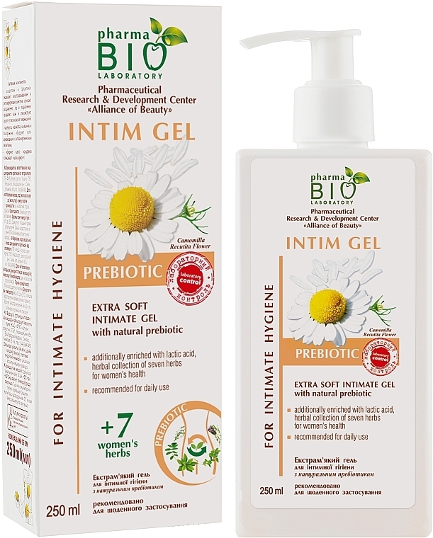 Extra-Mild Intimate Wash Gel - Pharma Bio Laboratory Intim Gel — photo N6