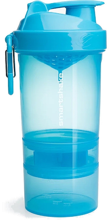Shaker, 600 ml - SmartShake Original2Go Blue — photo N2