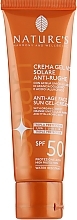 Protective Face Cream Gel - Nature's I Solari Anti-Age Face Sun Gel Cream SPF-50 — photo N22