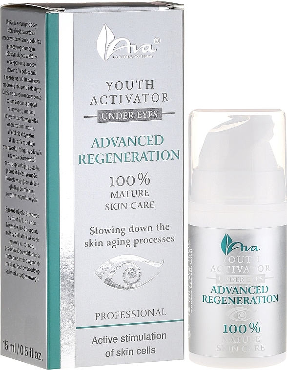 Eye Serum "Active Regeneration" - Ava Laboratorium Youth Activators Under Eyes Serum — photo N1