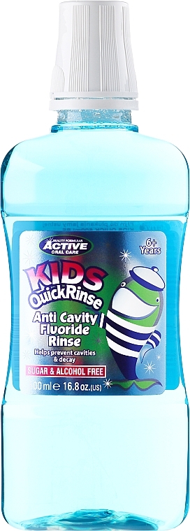 Kids Mouthwash - Beauty Formulas Active Oral Care Quick Rinse — photo N3