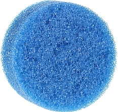 Fragrances, Perfumes, Cosmetics Anti-Cellulite Sponge, Round, Blue - Inter-Vion