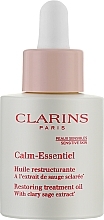 Fragrances, Perfumes, Cosmetics Restoring Treatment Oil for Sensitive Skin - Clarins Calm-Essentiel Restoring Treatment Face Oil