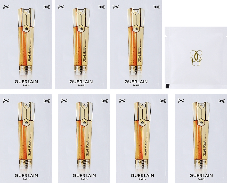 Set - Guerlain Abeille Royale Programme Anti-Age Advanced (f/oil/15ml + f/cr/15 ml + f/ser/8x0.6 ml + f/lot/15 ml + bag) — photo N3