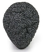 Teardrop Cleansing Sponge "Bamboo Charcoal" - Bebevisa Konjac Sponge — photo N1