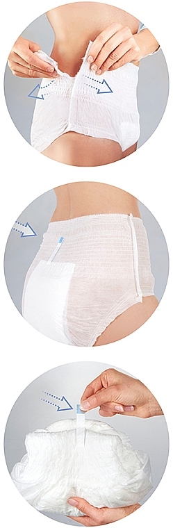 Adult Diapers-Panties L, 100-135 cm, 10 pcs - Active Art Normal Large — photo N3