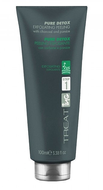 Carbon Scalp Peeling - ING Professional Treating Pure Detox Exfoliating Peeling Step 1 — photo N1