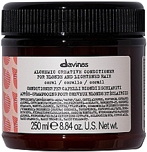 Fragrances, Perfumes, Cosmetics Conditioner for Blonde Hair - Davines Alchemic Creative Conditioner For Blond Coral