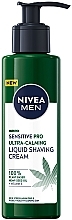 Ultra Soothing Liquid Shaving Cream - Nivea Men Sensitive Pro Ultra Calming Liquid Shaving Cream — photo N10