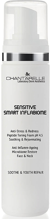 Cleansing Foam for Sensitive Skin - Chantarelle Sensitive Smart Inflabiome — photo N2