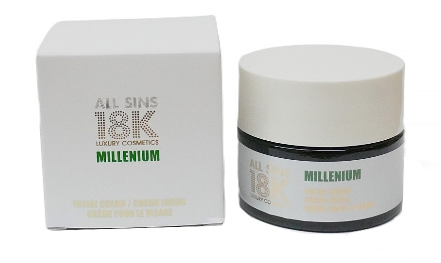 Face Cream - All Sins 18k Millenium Facial Cream — photo N1