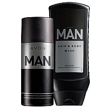 Avon Man - Set (deo/spray/150ml + sh/gel/250ml) — photo N7