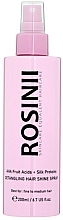 Detangling Hair Shine Spray - Rosinii AHA Fruit Acids + Silk Proteins Detangling Hair Shine Spray — photo N3