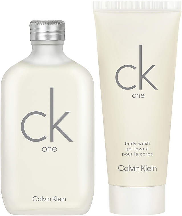 Calvin Klein CK One - Set (edt/100ml + sh/gel/100ml) — photo N1