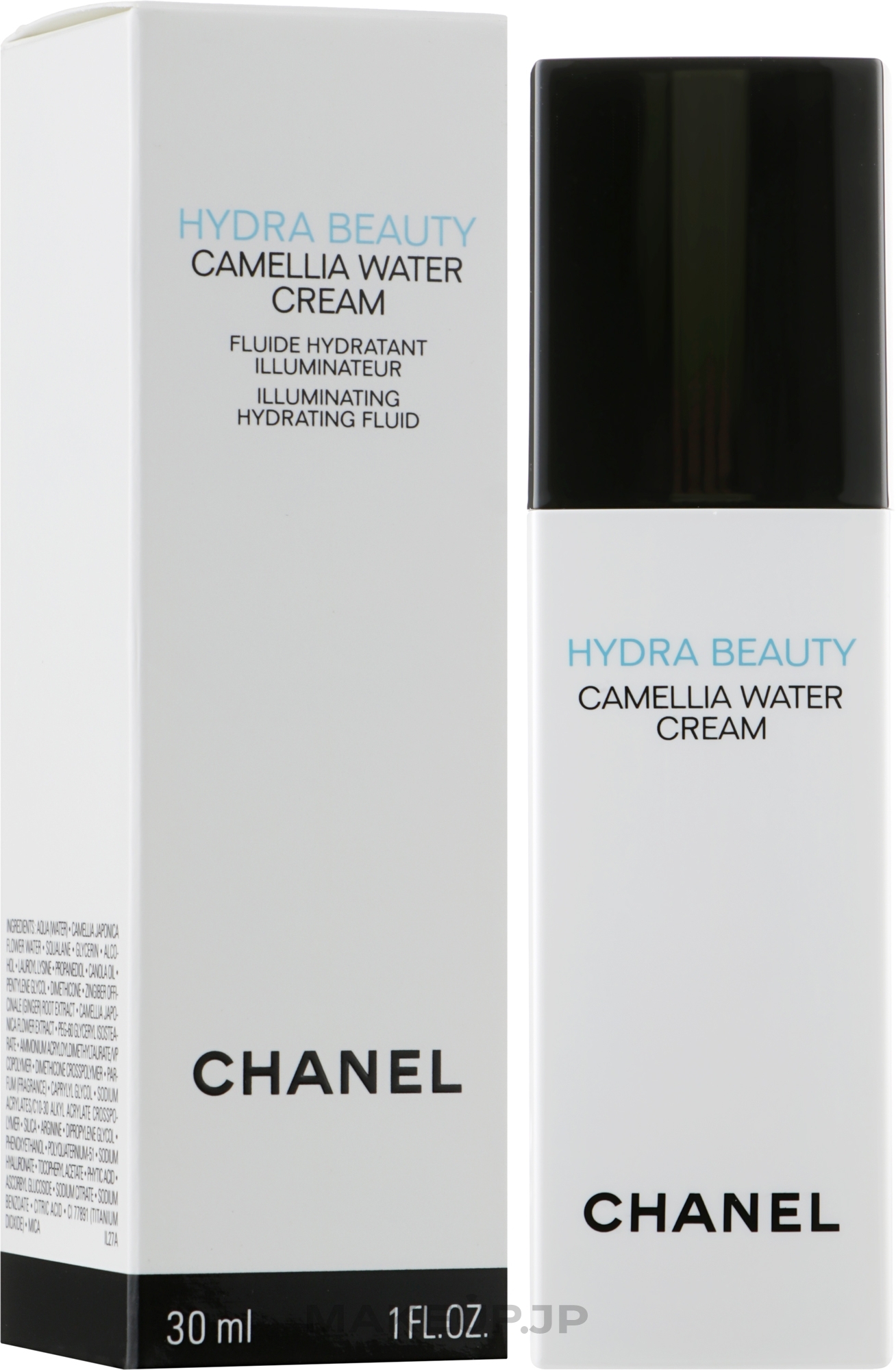 Moisturizing Face Cream Fluid - Chanel Hydra Beauty Camellia Water Cream  — photo 30 ml