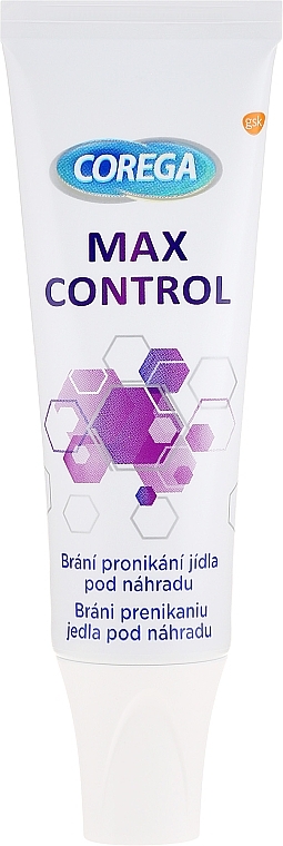 Dentures Fixing Cream "Max Control" - Corega — photo N2