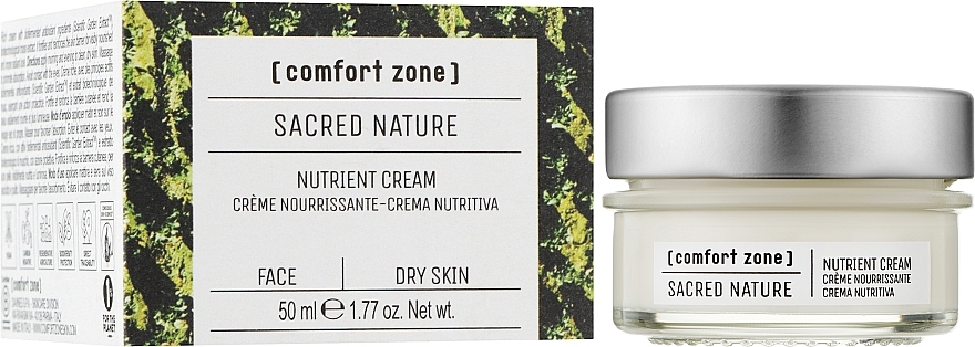 Nourishing Face Cream - Comfort Zone Sacred Nature Nutrient Cream — photo N2