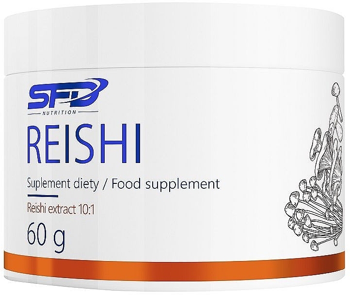 Reishi Dietary Supplement to Support Brain Function and Boost Immunity - SFD Nutrition Reishi Suplement Diety — photo N1