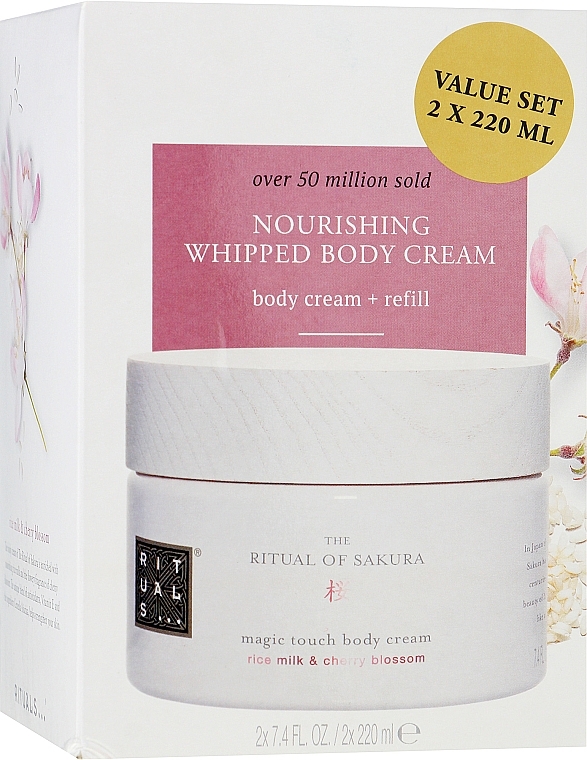 Set - Rituals The Ritual of Sakura (b/scr/125g + b/cr/100ml + sh/foam/200ml) — photo N7