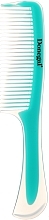 Hair Comb 20,5cm, green - Donegal Hair Comb — photo N1