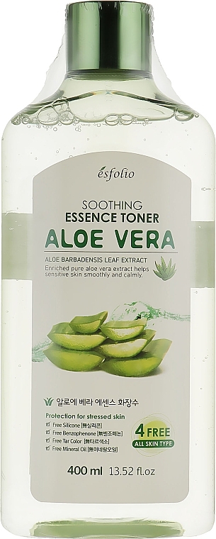 Aloe Toner - Esfolio Aloe Vera Soothing Essence Toner — photo N2
