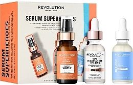 Fragrances, Perfumes, Cosmetics Set - Revolution Skincare Serum Superheros Gift Set (ser/3x30ml)