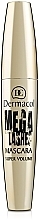 Fragrances, Perfumes, Cosmetics Panoramic Effect Extra Volume Mascara - Dermacol Mega Lashes Mascara