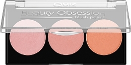 Blush Palette - Quiz Cosmetics Beauty Obsession Palette Blush — photo N1