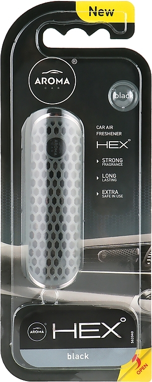 Black Car Perfume - Aroma Car Hex — photo N1