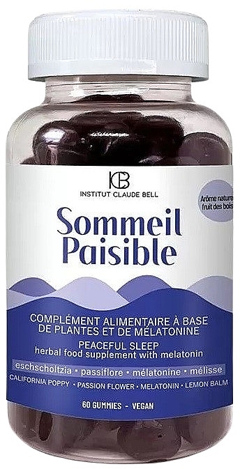 Good Sleep Gummies - Institut Claude Bell Sommeil Paisible — photo N1