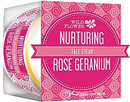 Fragrances, Perfumes, Cosmetics Nourishing Face Cream - Wild Flower Nurturing Face Cream Rose Geranium