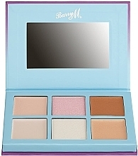 Fragrances, Perfumes, Cosmetics Highlighter Palette - Barry M Cosmic Lights Highlighter Palette