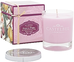 Fragrances, Perfumes, Cosmetics Fig & Pear Scented Candle - Castelbel Fig&Pear Fragranced Candle