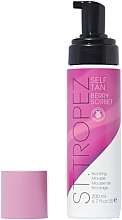 Fragrances, Perfumes, Cosmetics Self-Tanning Mousse with Berry Scent - St.Tropez Self Tan Berry Sorbet Bronzing Mousse