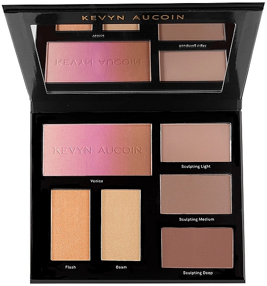 Face Contour Palette - Kevyn Aucoin The Art Of Sculpting Contour Book Vol III — photo N1