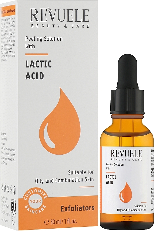 Face Serum - Revuele Peeling Solution Lactic Acid Serum — photo N13