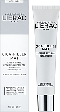 GIFT! Anti-Wrinkle Repairing Cream-Gel - Lierac Cica-Filler Mat Anti-Wrinkle Repairing Cream-Gel — photo N1