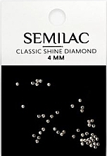 Nail Crystals, 4 mm - Semilac Classic Shine Diamond — photo N7