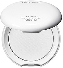 Compact Mattifying Powder, translucent - Missha Airy Pot Powder — photo N1