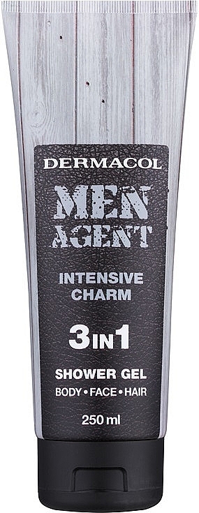 Shower Gel - Dermacol Men Agent Intensive Charm 3in1 Shower Gel — photo N2