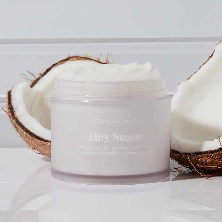 Coconut Body Scrub - NCLA Beauty Hey, Sugar Coconut Body Scrub — photo N58