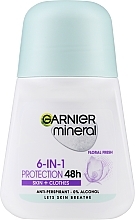 Roll-on Deodorant - Garnier Mineral Deodorant Protection 6 Floral Fresh 48h — photo N1