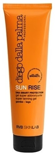 Quick Tanning Leg Gel with Shimmering Effect - Diego Dalla Palma Sun Rise Super Tanning Gel Legs — photo N1