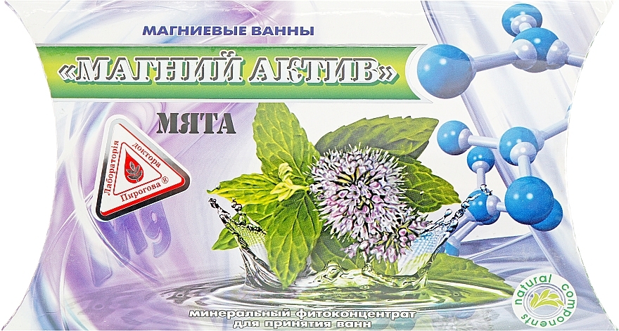 Mineral Phyto Concentrate "Magnesium Active. Mint" - Dr. Pirogov's Laboratory — photo N3